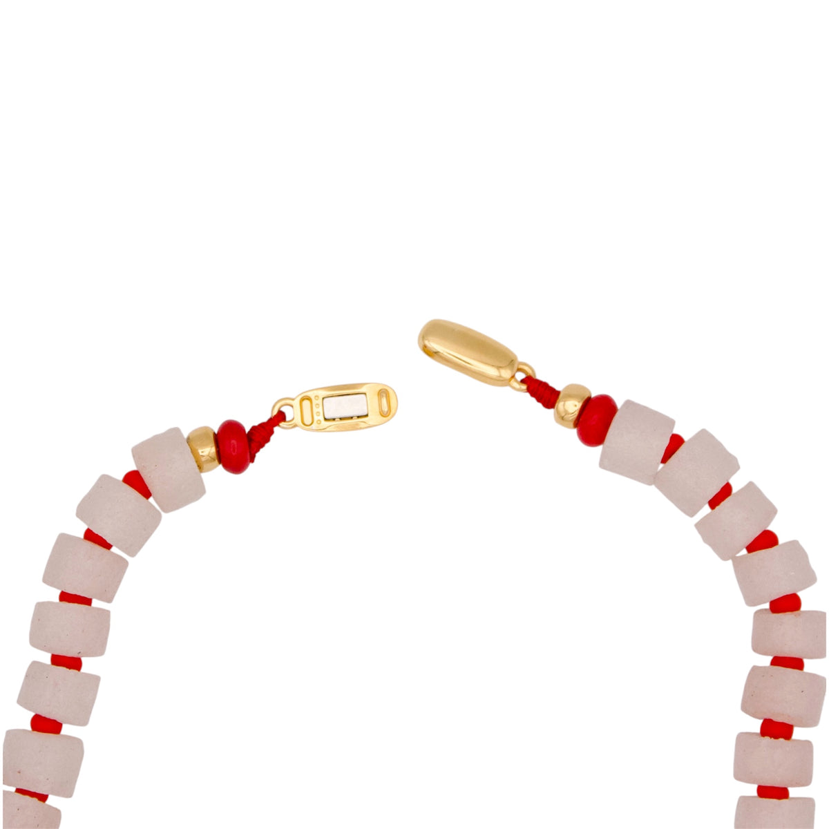 LOVE TALISMAN  African Glass Bead Necklace